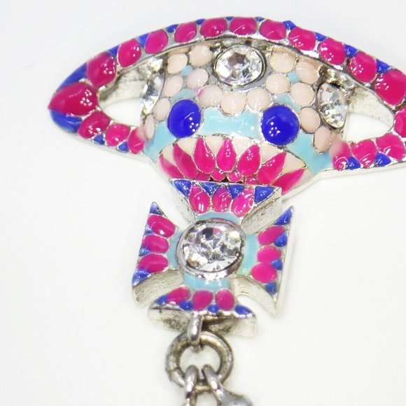 Vivienne Westwood Gabriella Bas Relief Pendant Necklace - Picture 16 of 16